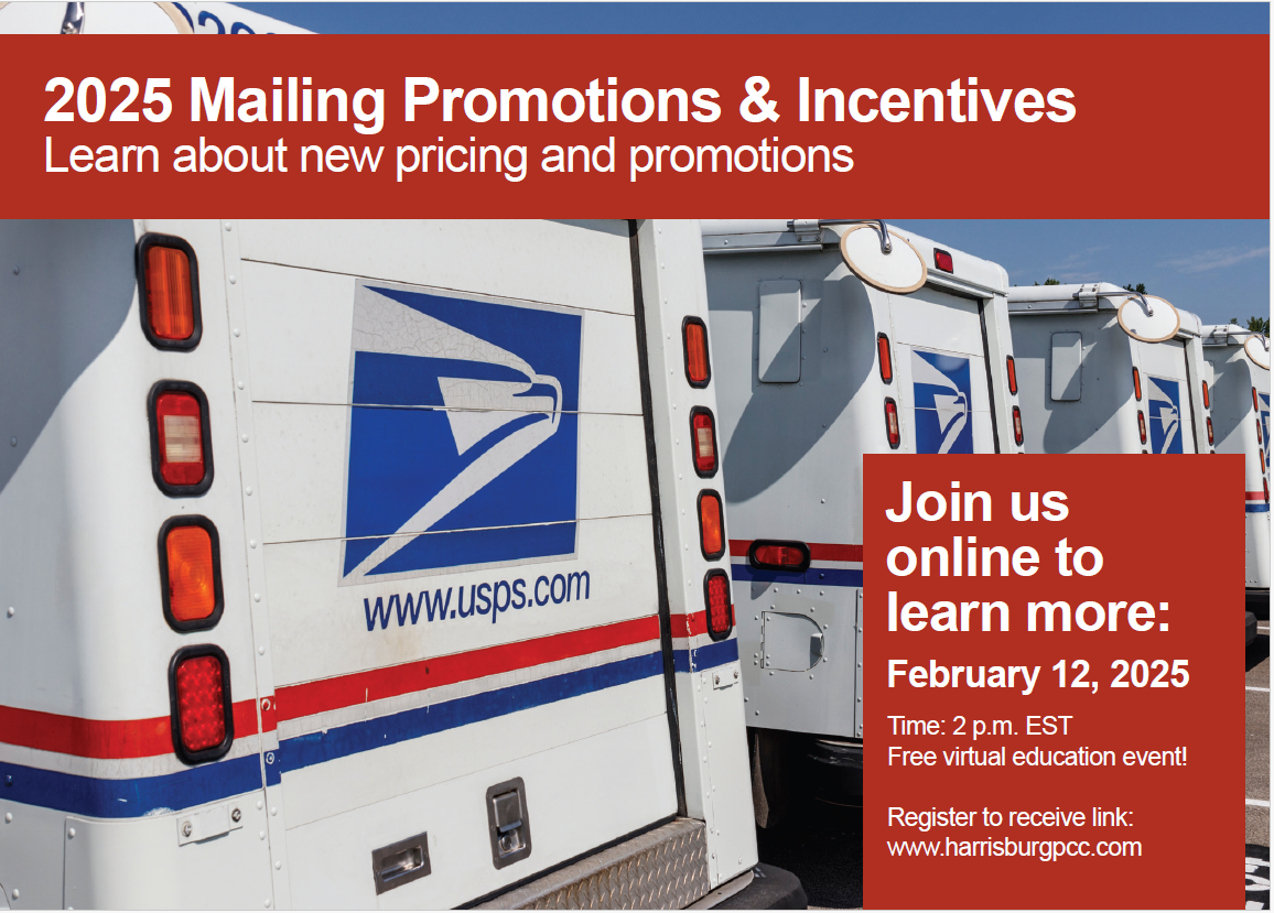 2025 Promotions Mailing Incentives